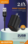 AS-CS257 US Dual USB charging KIT