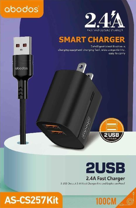 AS-CS257 US Dual USB charging KIT