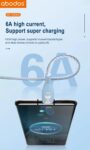 AS-DS323 100W super charging Fully compatible 3in1 data cable