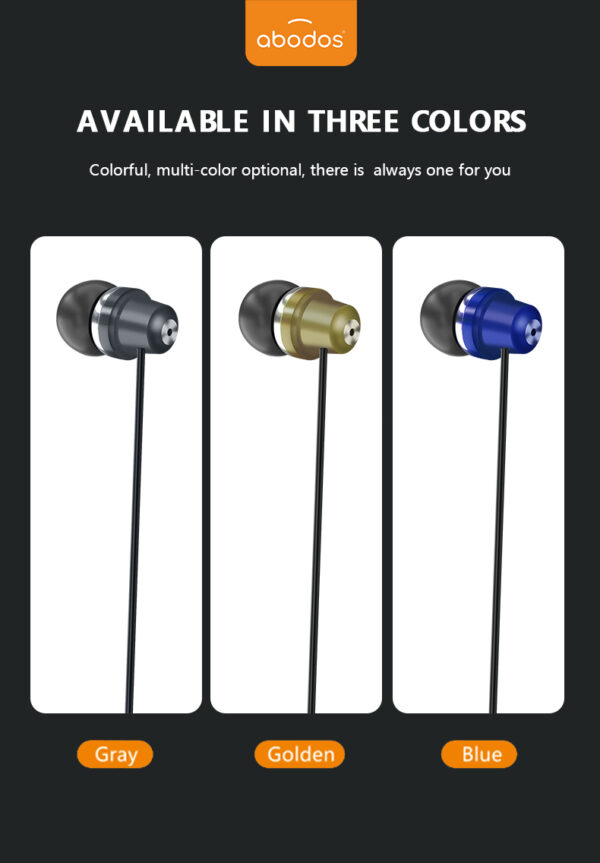 AS-ES516 Plug-in earphone